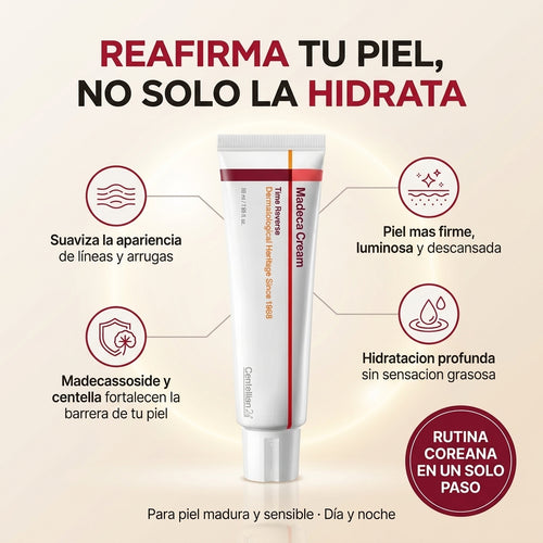 Madeca Cream | Crema Reafirmante Coreana con Centella